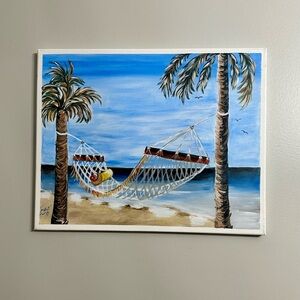 Beach Wall Art/Painting 16x20 Canvas